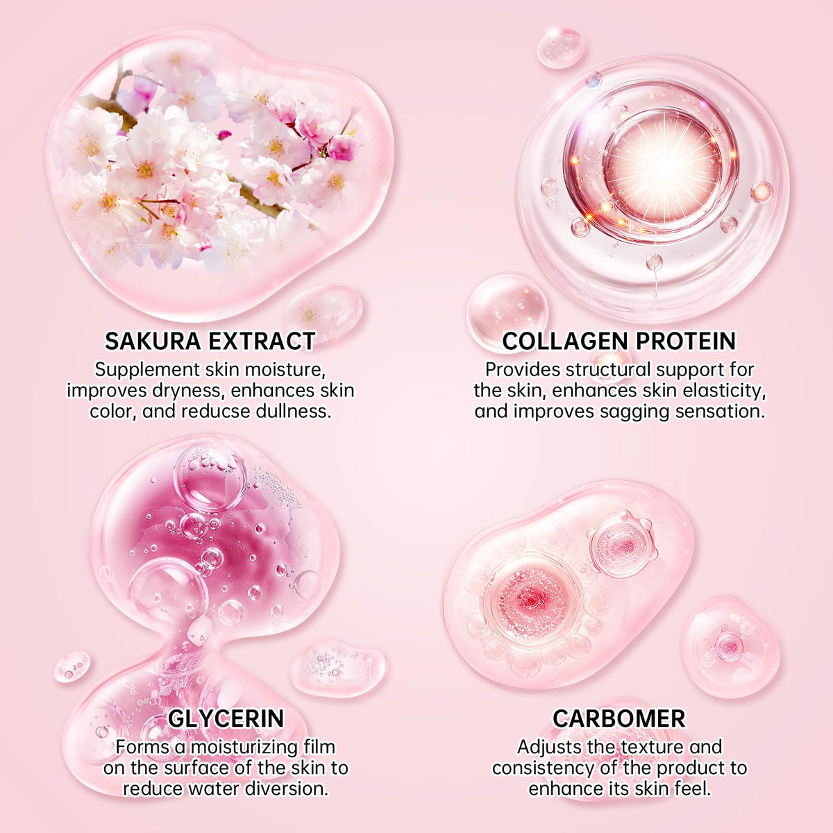 KIUORET lotion texture swipe demonstrating lightweight, fast-absorbing hydration