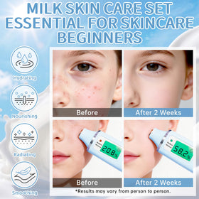 KIUORET serum and face cream dispensing detail highlighting quick-absorbing formulas