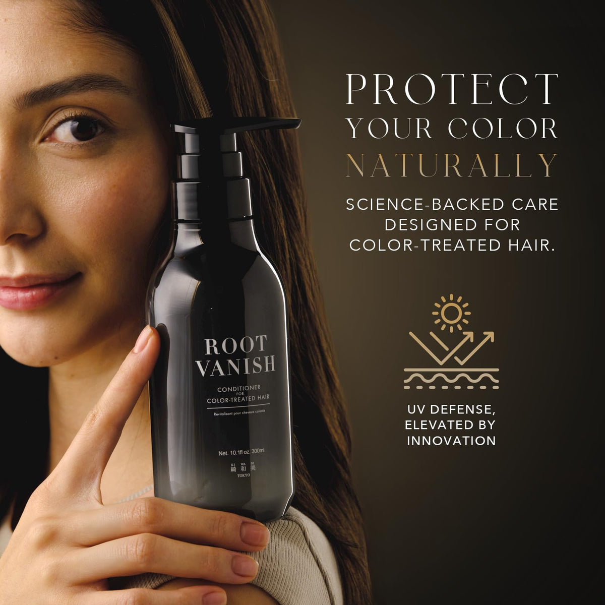 KIWABI back label close-up displaying ingredients and usage for informed buyers