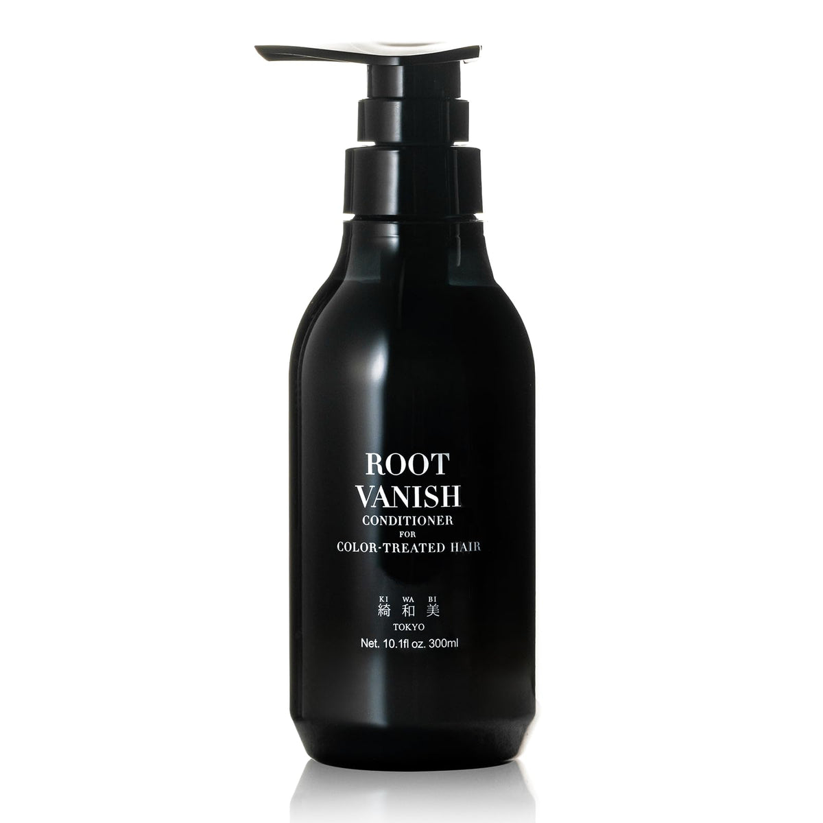 KIWABI bottle front view showing product name and design, conveying professional care