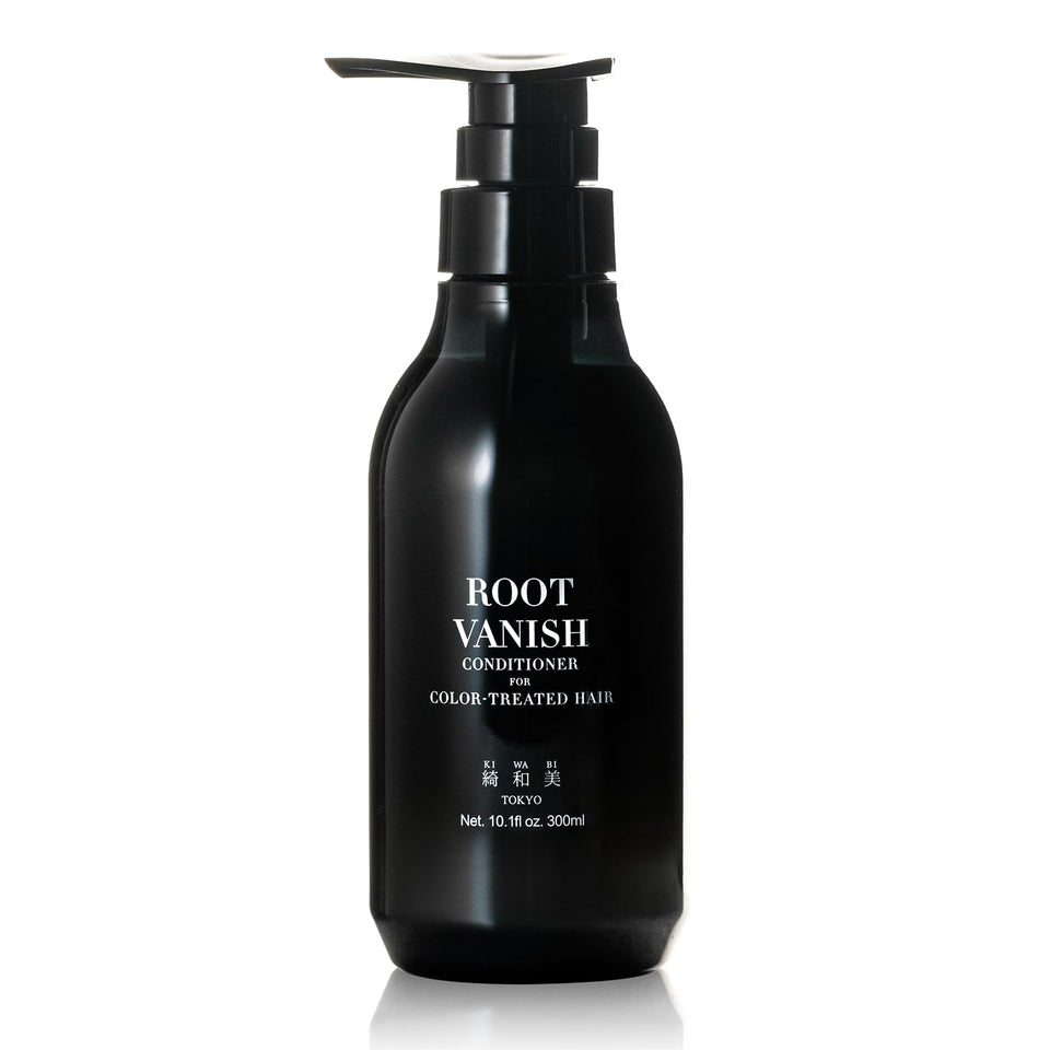 KIWABI bottle front view showing product name and design, conveying professional care