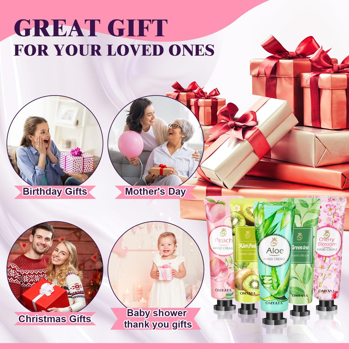 KIYTARBOO decorated tubes arranged for gifting showing festive presentation benefit