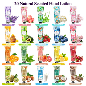 KIYTARBOO grouped tubes showing 20 fragrance variety and gifting appeal