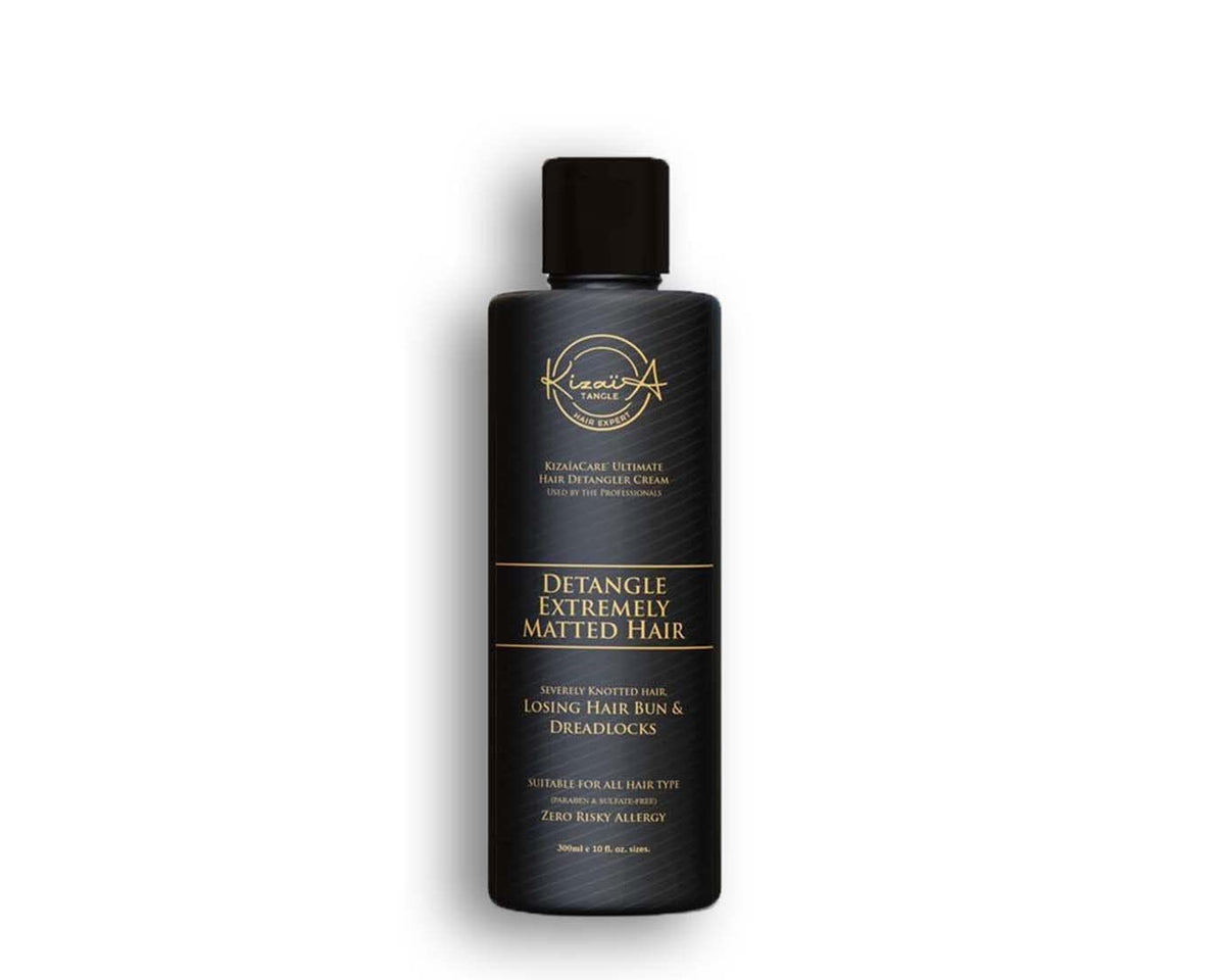 Kizaïa Tangle Hair Expert front packaging showing product benefits and usage