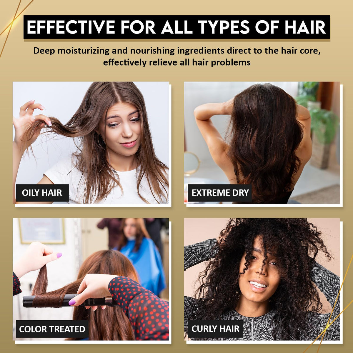 Kizaïa Tangle Hair Expert bottle held in hand showing scale and portability