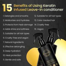 Kizaïa Tangle Hair Expert product texture on palm showing lightweight finish benefit