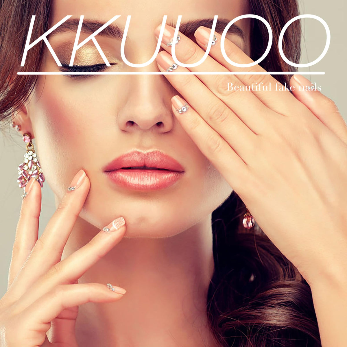 KKUUOO finished manicure at event showcasing elegant style