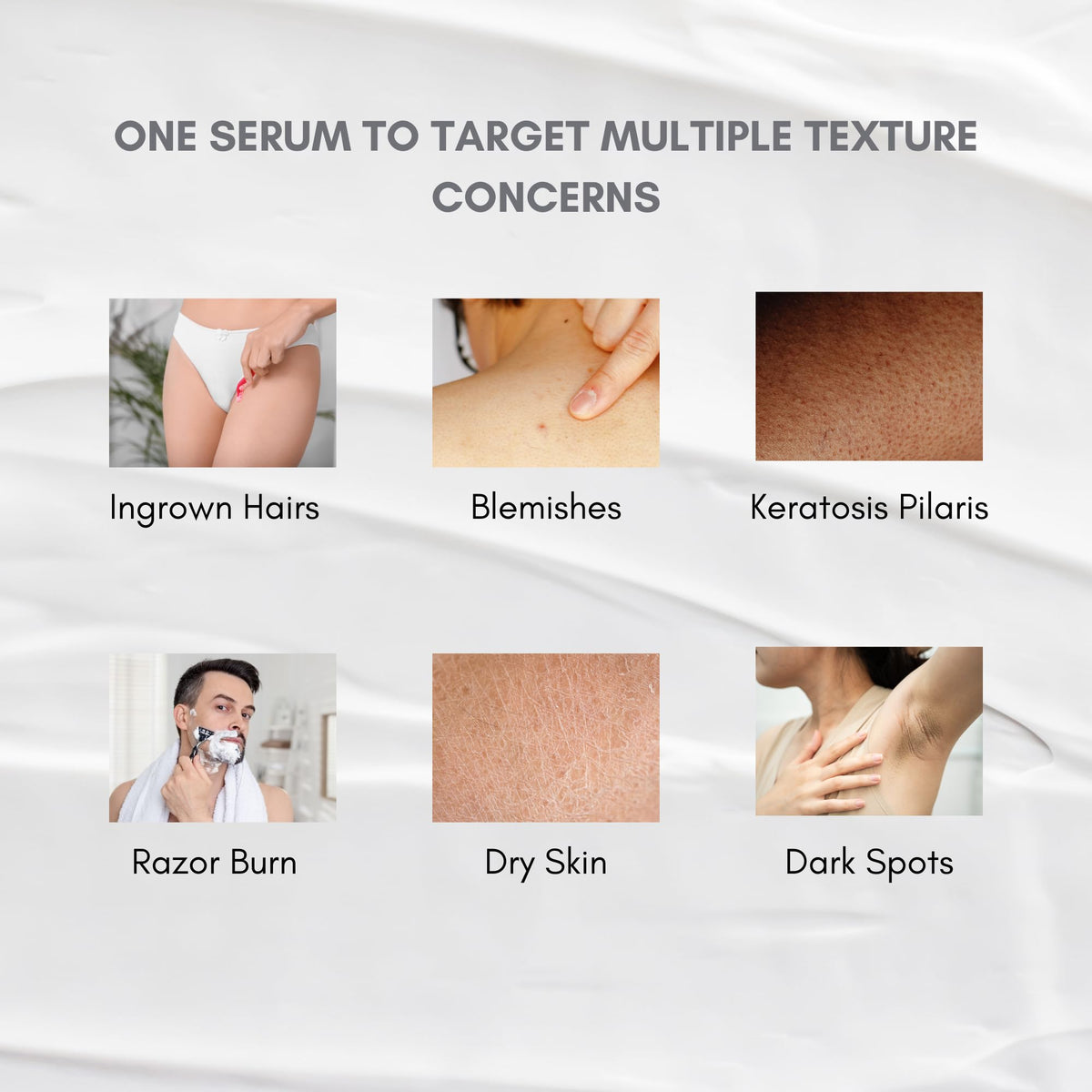 klarifyScience serum on bathroom counter in routine setting promoting daily use