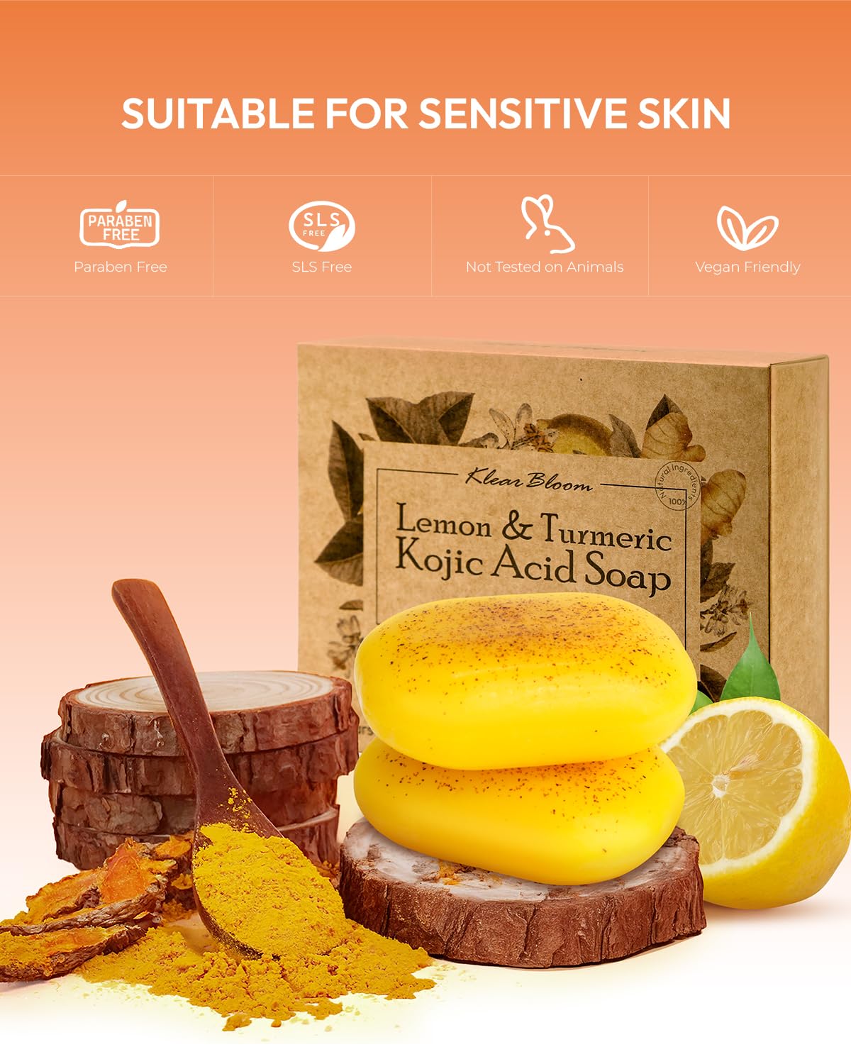 KlearBloom ingredients label image showing key actives for informed shoppers