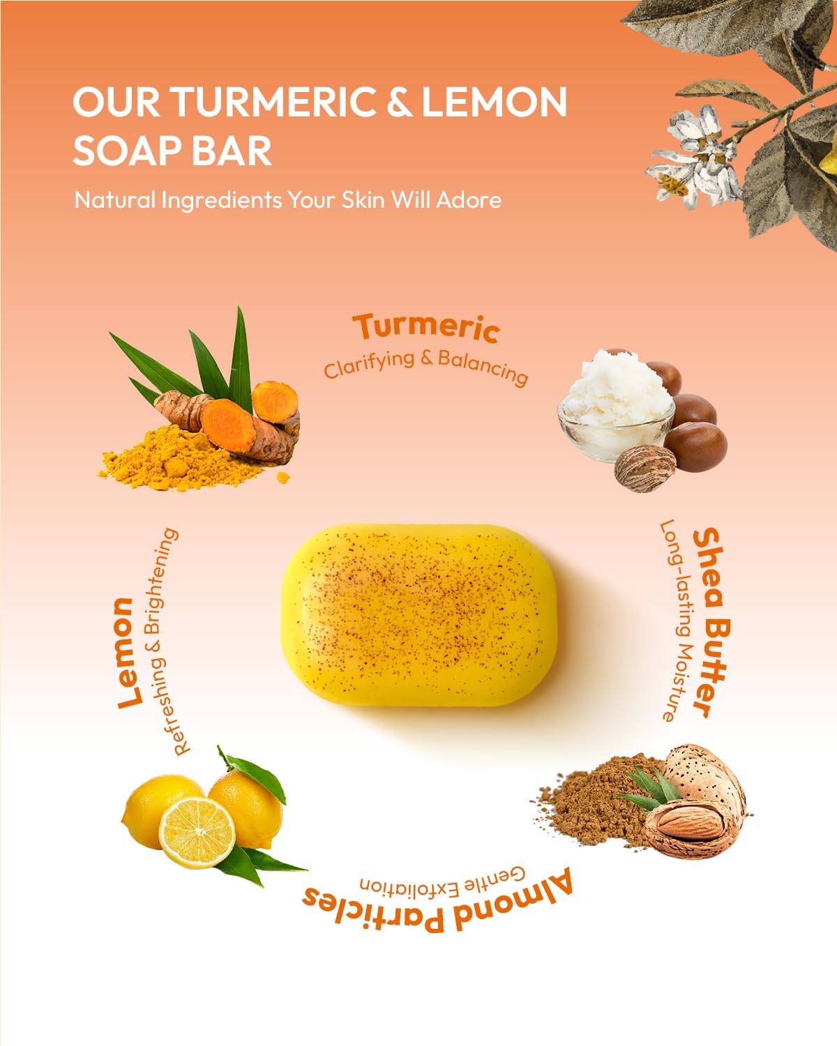 KlearBloom creamy lather in hand demonstrating effective mild cleansing