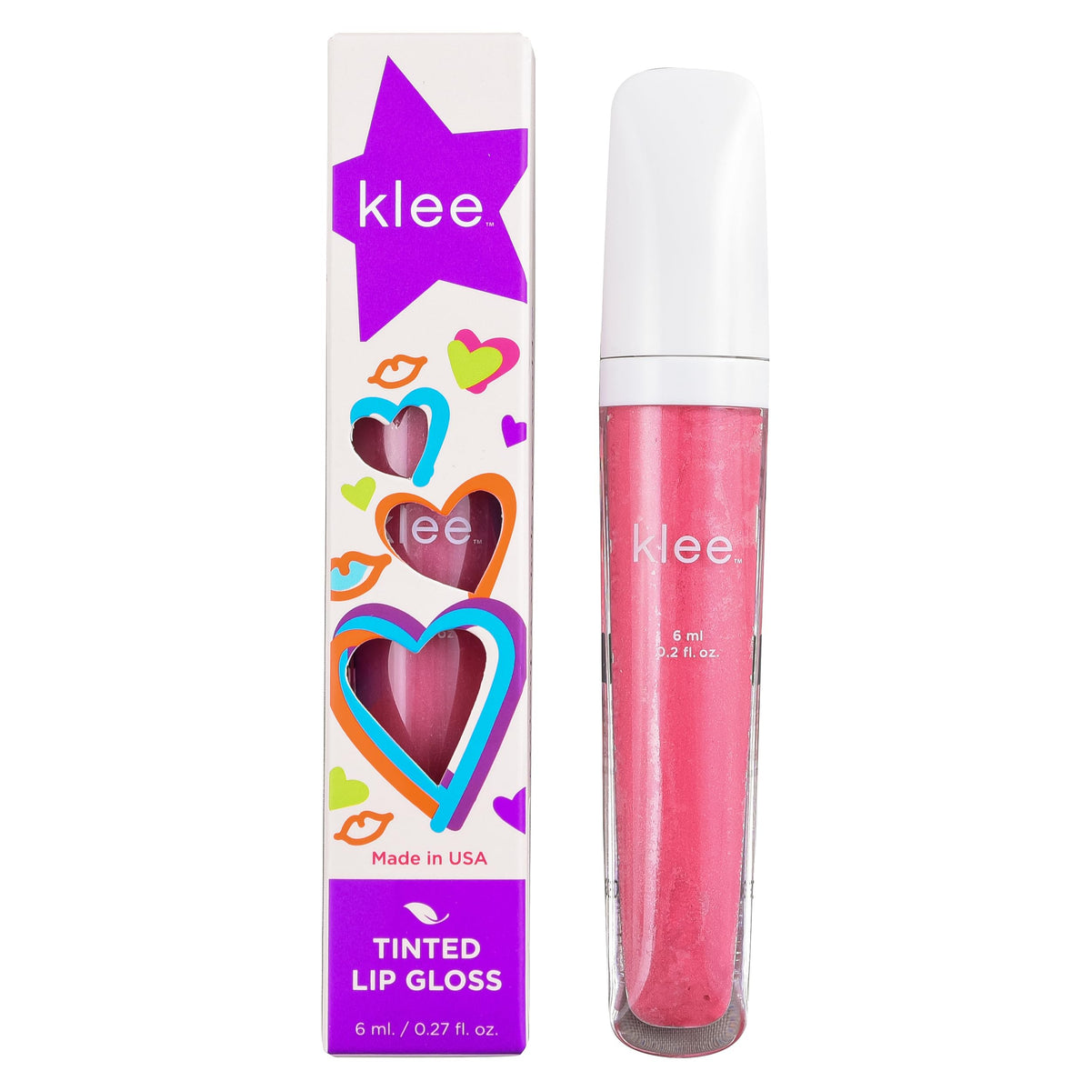 Klee Naturals tube next to a ruler showing full-size scale and travel-friendly portability