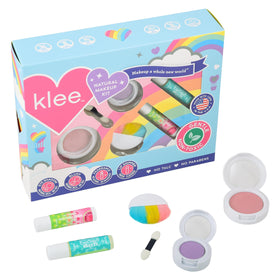 Klee Naturals blush pan close-up highlighting soft, buildable color benefit