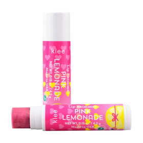 Klee Naturals rainbow powder brush and applicator shown for precise application
