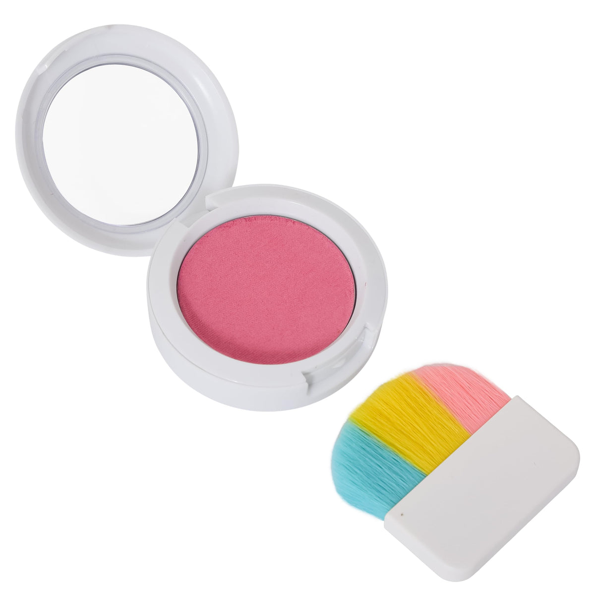 klee naturals brushes with small hands, shows easy use and kid-friendly size