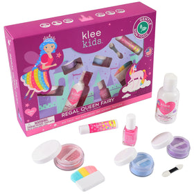 Klee Naturals Empress Violet loose mineral shadow close-up displays soft pigment
