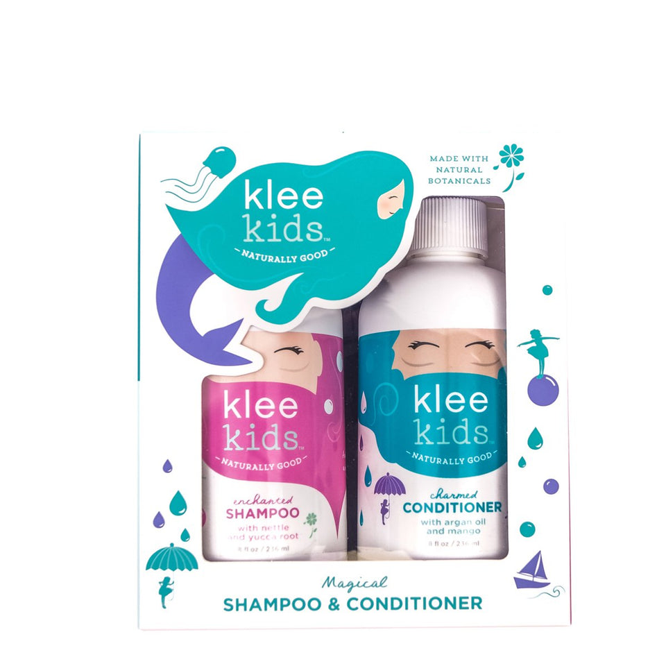 Klee Naturals front packaging of Luna Star Kids duo shows gentle, organic benefits