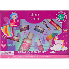 Klee Naturals front packaging showing Regal Queen Fairy kit and components, safe gift
