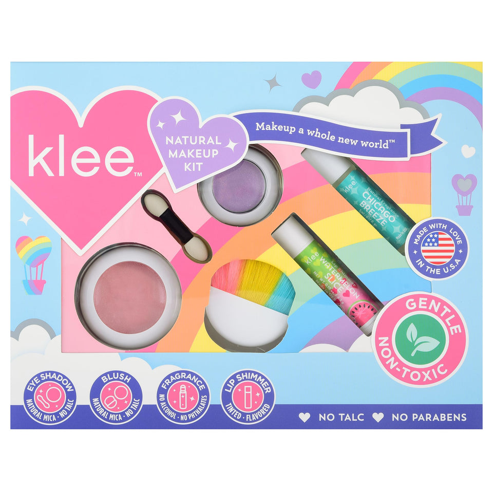 Klee Naturals kit front packaging showing safe, non-toxic formula benefit