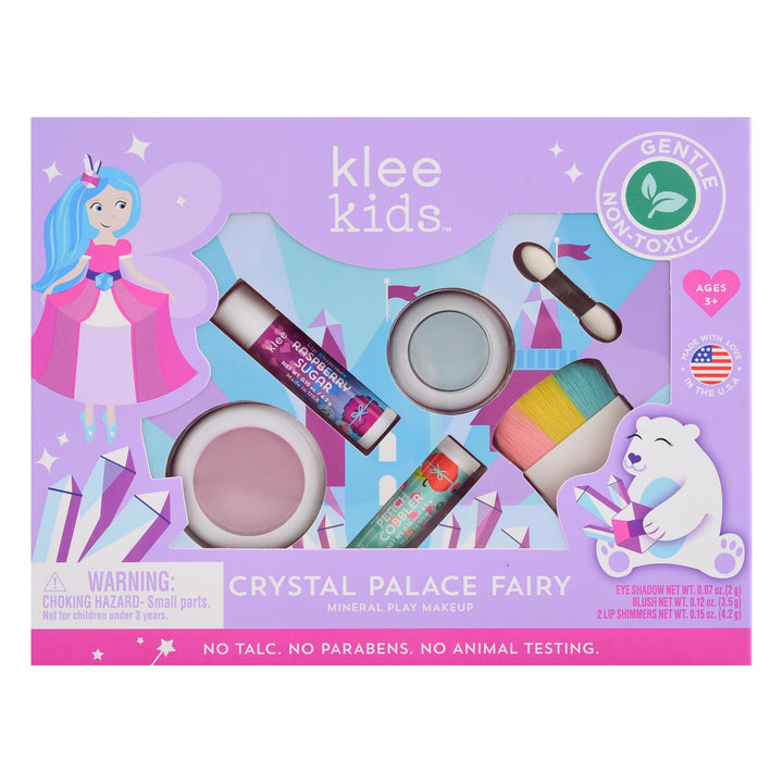 Klee Naturals front packaging showing safe kids play makeup benefits