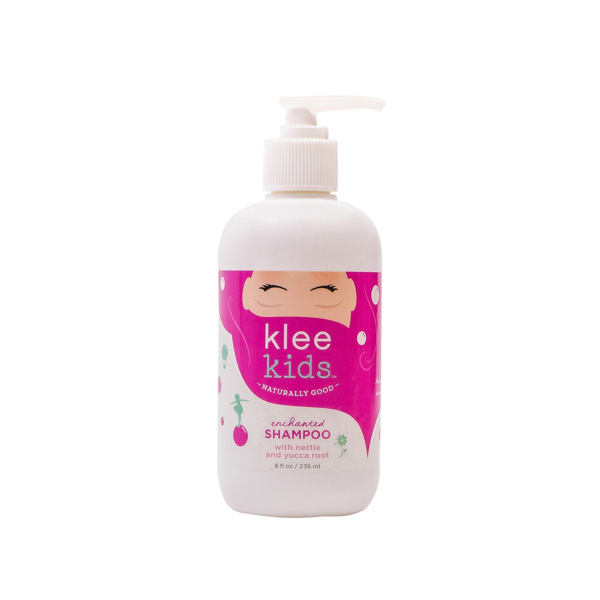 Klee Naturals pump and label close-up highlighting ingredient transparency and safety