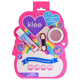 Klee Naturals compact front view showing shade and clean formula benefits