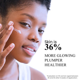 Kleem Organics cream texture closeup showing lightweight, fast-absorbing finish