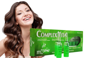 Kleravitex front packaging showing 10 ampoules and ingredients benefit