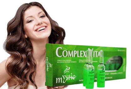 Kleravitex front packaging showing 10 ampoules and ingredients benefit