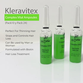 Kleravitex serum texture on hair strand showing smoothing and shine benefit