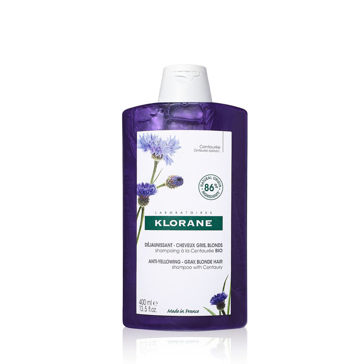 Klorane front bottle image showing packaging and size benefits