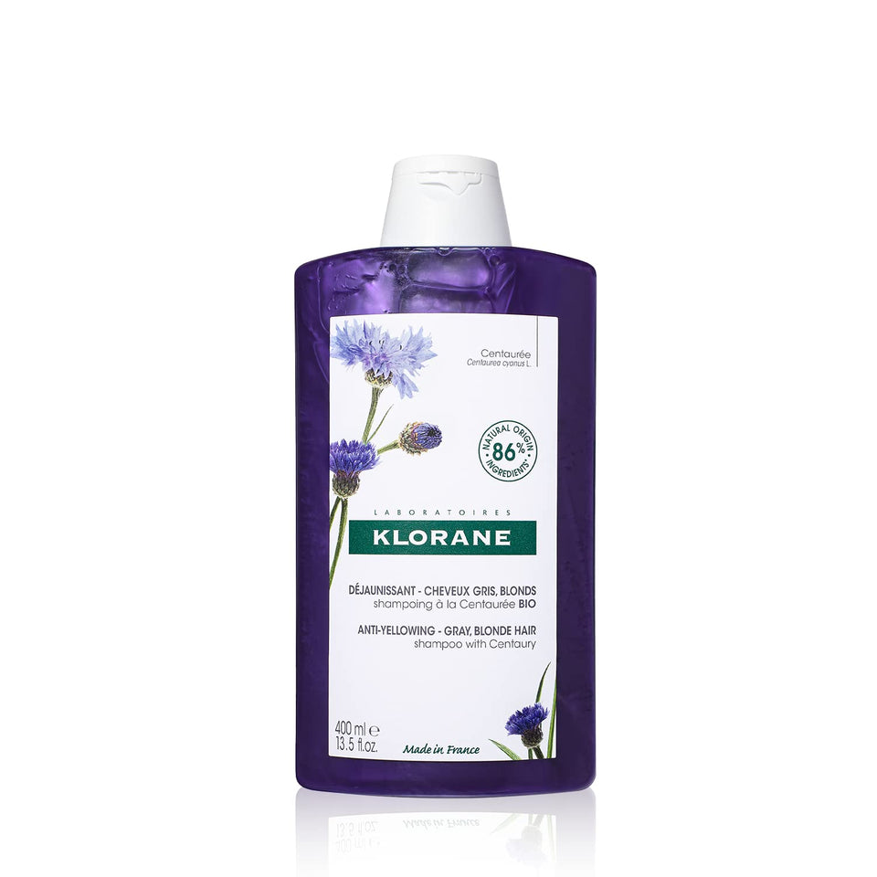 Klorane front bottle image showing packaging and size benefits