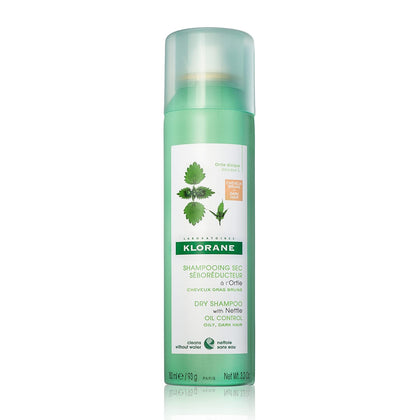 Klorane front packaging showing bottle and label with clear product benefits
