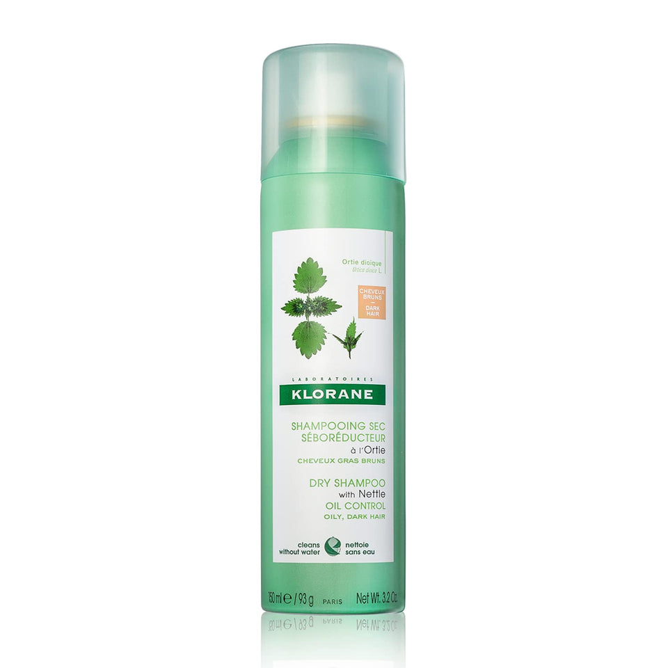Klorane front packaging showing bottle and label with clear product benefits