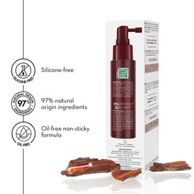 Klorane camu-camu fruit ingredient imagery emphasizing antioxidant protection
