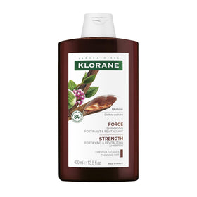 Klorane front packaging showing bottle and product name for quick recognition and benefit