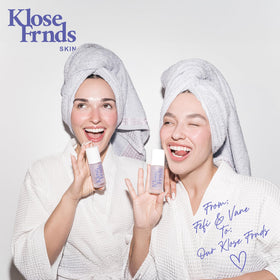 KLOSE FRNDS centella leaf indicating soothing botanical support and calm skin