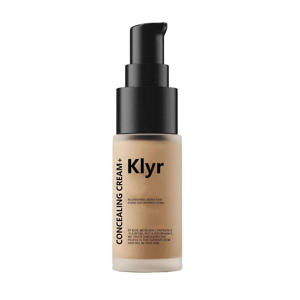 klyr front packaging showing product and benefit: discreet men’s coverage