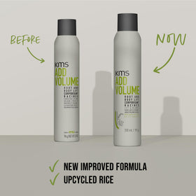 KMS mid-lengths application detail adding body and natural movement