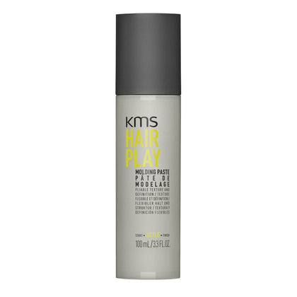KMS jar front packaging showing product name and size, clear brand presentation