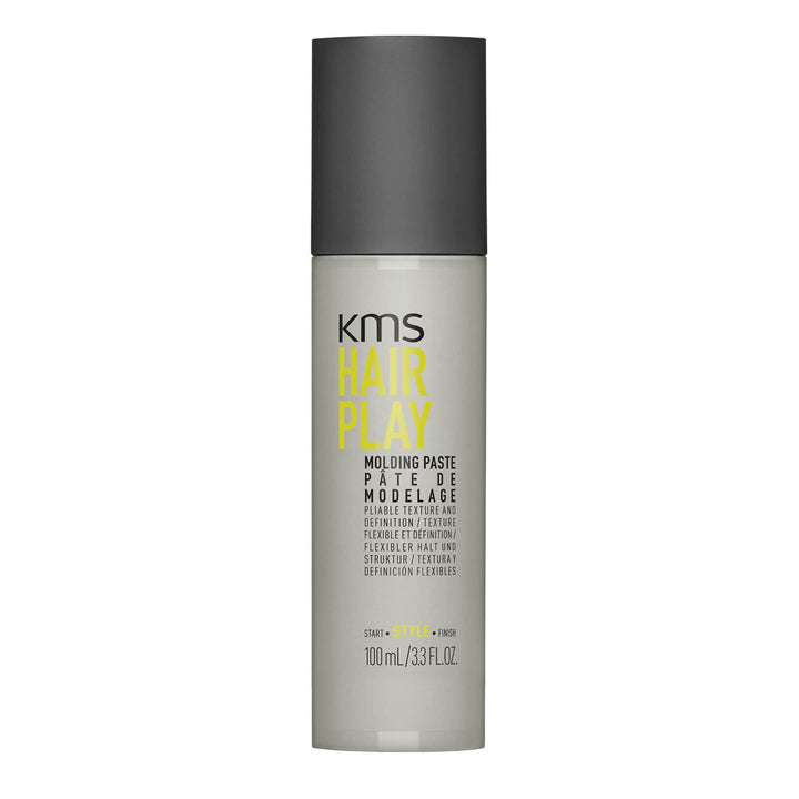 KMS jar front packaging showing product name and size, clear brand presentation