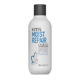 KMS moistrepair front bottle showing clean professional design and product benefit