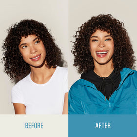 KMS MoistRepair applied to wet hair illustrating gentle cleansing and detangling benefit