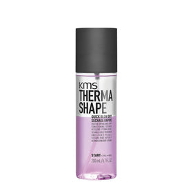 KMS THERMASHAPE front packaging showing product and benefit of faster drying