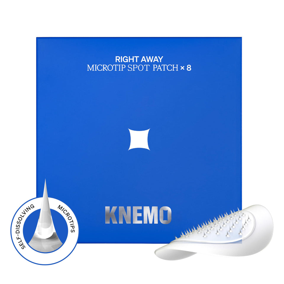 KNEMO front packaging showing patch count and benefits