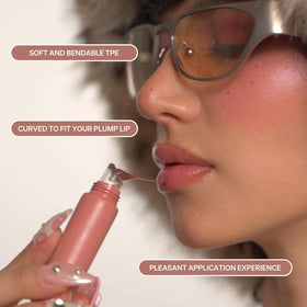 KNEMO LipLock left on pillow overnight showing mask use and long‑lasting hydration benefit