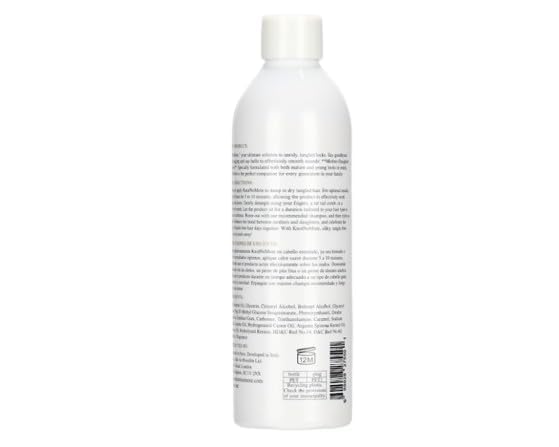 Knot No More ingredients label highlighting natural, non-toxic formulation benefits