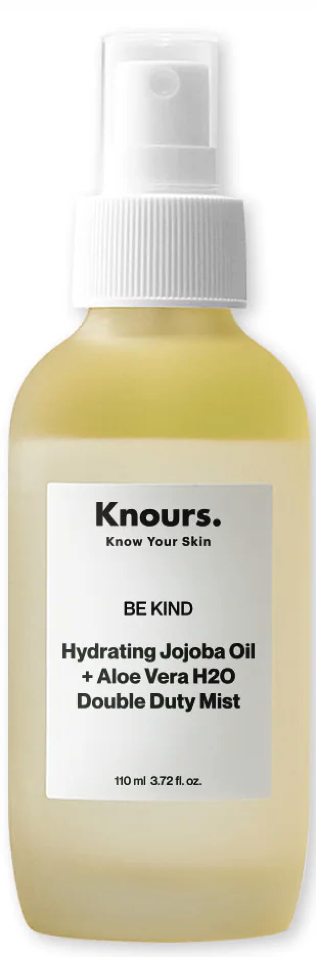 Knours front packaging mist showing bottle and label for gentle hydration