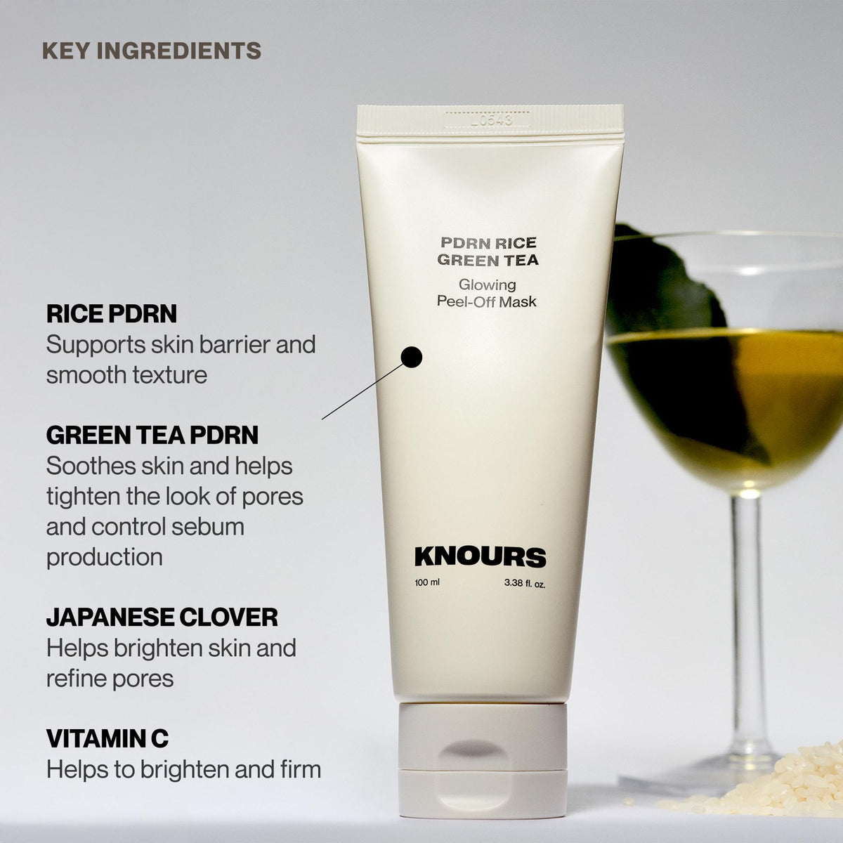 Knours gel texture close-up highlighting smooth application