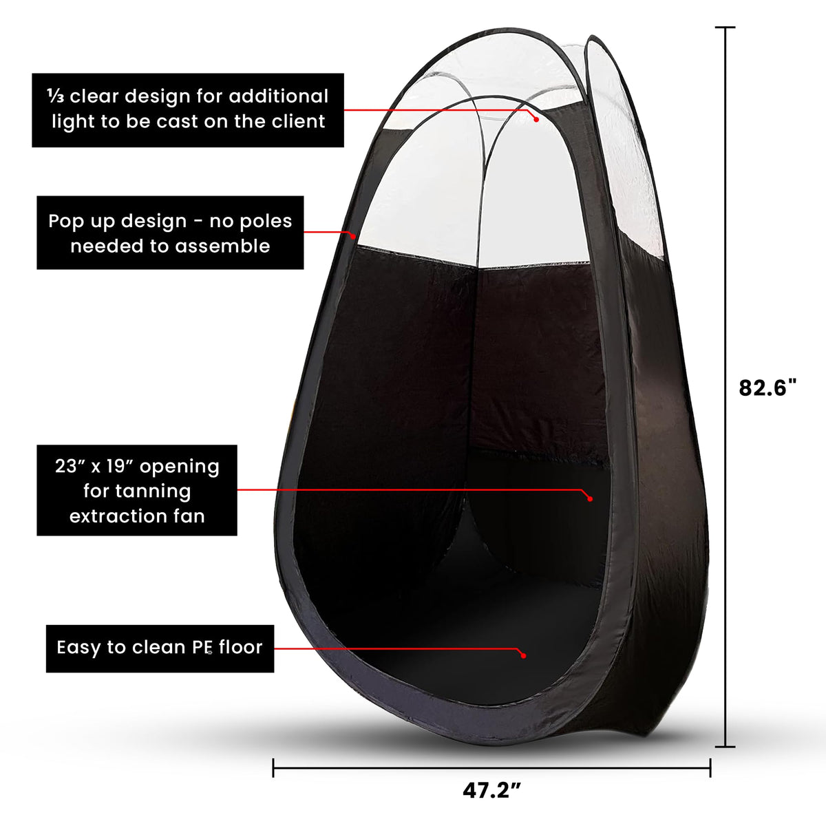 KOBBTAN clear window detail improving visibility for precise tanning