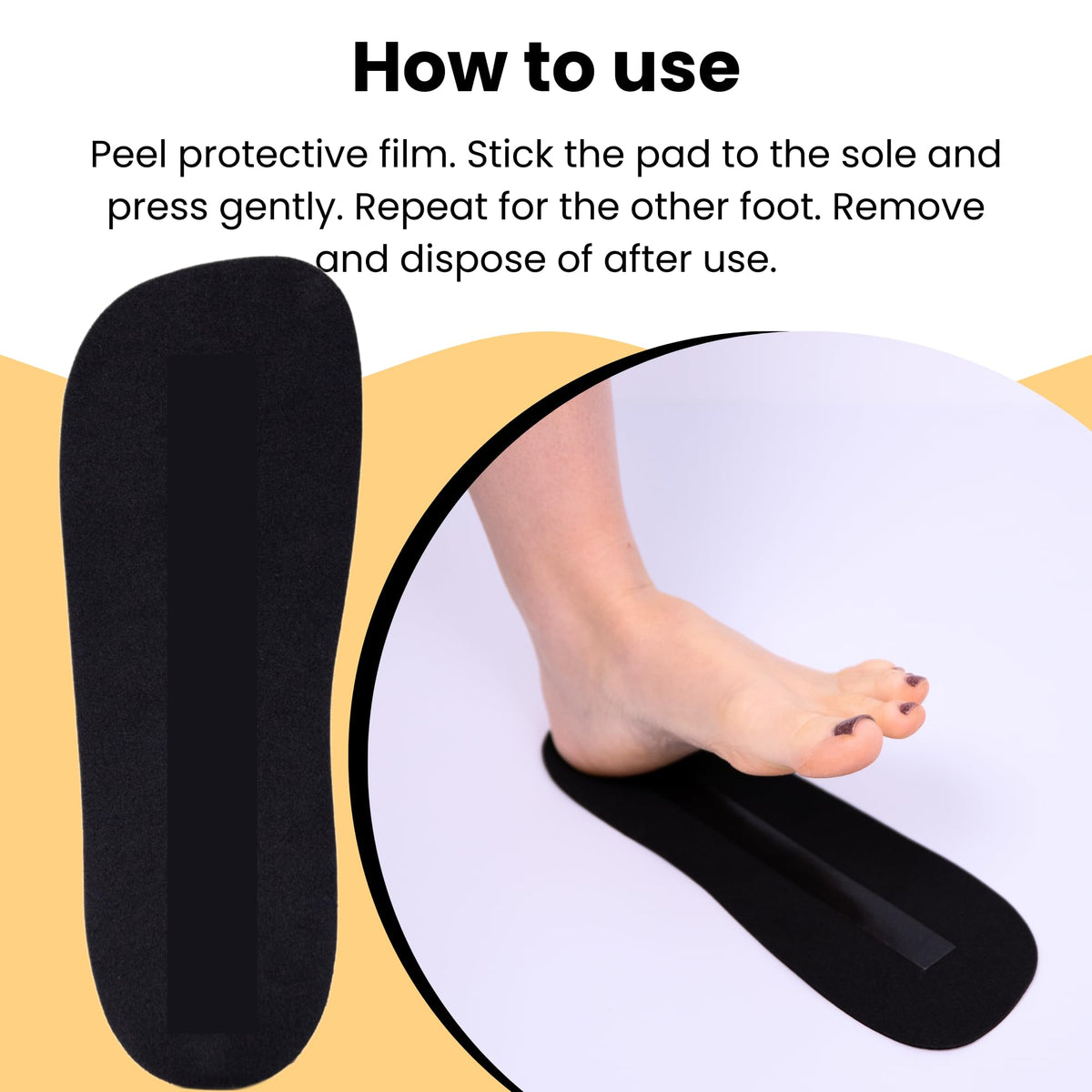 KOBBTAN disposed used pads showing hygienic single-use convenience
